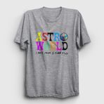 Presmono Astroworld V3 Travis Scott Beyaz Unisex T-Shirt