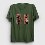 Presmono Band Daft Punk Haki Unisex T-shirt