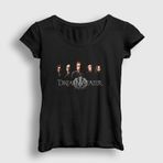 Presmono Band Dream Theater Siyah Kadın T-Shirt