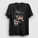 Presmono Band Stray Kids Beyaz Unisex T-Shirt