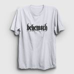 Presmono Behemoth Beyaz Unisex T-Shirt