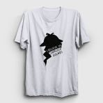 Presmono Believe V2 Sherlock Holmes Beyaz Unisex T-Shirt