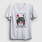 Presmono Beyaz Anime Hanma Baki Unisex T-Shirt