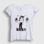 Presmono Beyaz Baji Anime Tokyo Revengers Kadın T-Shirt