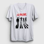 Presmono Beyaz Clockwork Orange Gorillaz Unisex T-Shirt
