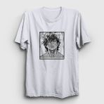 Presmono Beyaz Cool Anime Hanma Baki Unisex T-Shirt