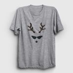 Presmono Beyaz Female Deer Yılbaşı Unisex Sweatshirt