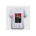Presmono Beyaz Gangsta The Notorious Bıg Unisex T-Shirt