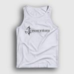 Presmono Beyaz Logo Insomnium Erkek Atlet
