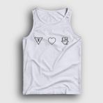 Presmono Beyaz Logo V2 The Neighbourhood Erkek Atlet