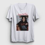 Presmono Beyaz Space Lana Del Rey Erkek T-Shirt