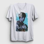 Presmono Beyaz Victory Film Rocky Unisex T-Shirt