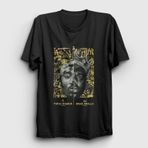 Presmono Biggie Smalls Tupac Shakur Siyah Unisex T-Shirt