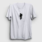 Presmono Blohsh Billie Eilish Beyaz Unisex T-Shirt