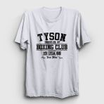 Presmono Boxing Club Mike Tyson Beyaz Unisex T-Shirt
