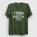Presmono Boxing Club Mike Tyson Haki Unisex T-Shirt