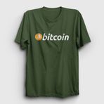 Presmono Btc Bitcoin Haki Unisex T-Shirt