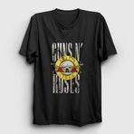 Presmono Bullet Guns N' Roses Siyah Unisex T-Shirt