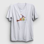Presmono Cat And Witch Kedi Unisex T-shirt