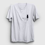 Presmono Cat On The Wall Kedi Unisex T-Shirt