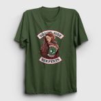 Presmono Cheryl Blossom Riverdale Haki Unisex T-Shirt
