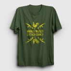 Presmono Chicken Dinner Pubg Haki Unisex T-Shirt