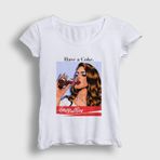 Presmono Coke Lana Del Rey Kadın T-shirt