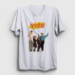 Presmono Cover Seinfeld Beyaz Unisex T-Shirt