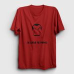 Presmono Dali La Casa De Papel Kırmızı Unisex T-Shirt
