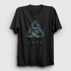 Presmono Forest Dark Siyah Unisex T-Shirt
