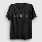 Presmono Four Colors Gorillaz Kadın T-shirt