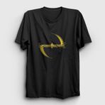 Presmono Gold Logo Evanescence Kadın T-shirt