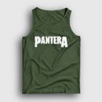 Presmono Haki Logo Pantera Erkek Atlet