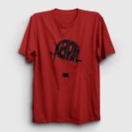 Presmono Hat Charlie Chaplin Kırmızı Unisex T-Shirt