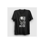 Presmono Highway To Hell Skull Ac/Dc Kadın T-shirt
