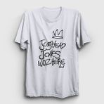 Presmono Jughead Jones Was Here Riverdale Beyaz Unisex T-shirt