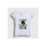 Presmono Kadın Beyaz Rings G-Dragon T-Shirt 598883tt