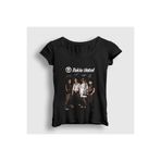 Presmono Kadın Siyah Signs Tokio Hotel T-Shirt 600733tt