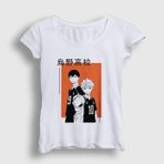 Presmono Kagehina Voleybol Anime Haikyu Kadın T-shirt