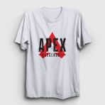 Presmono Logo Apex Legends Beyaz Unisex T-shirt