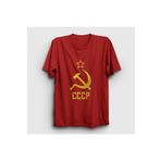 Presmono Logo Cccp Sovyetler Birliği Kadın T-shirt