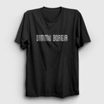 Presmono Logo Dimmu Borgir Beyaz Unisex T-shirt