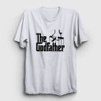 Presmono Logo Film Baba The Godfather Beyaz Unisex T-shirt