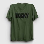 Presmono Logo Film Rocky Haki Unisex T-Shirt