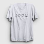 Presmono Logo Harakiri For The Sky Beyaz Unisex T-Shirt