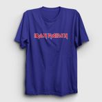 Presmono Logo Iron Maiden Kırmızı Unisex T-Shirt