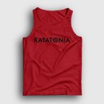 Presmono Logo Katatonia Kırmızı Unisex Sweatshirt