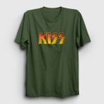 Presmono Logo Kiss Haki Unisex T-Shirt