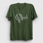 Presmono Logo Opeth Haki Unisex T-Shirt