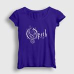 Presmono Logo Opeth Kadın T-shirt